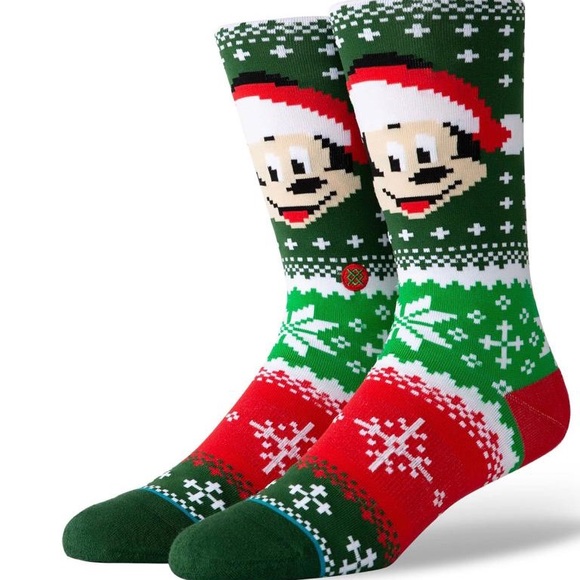Stance Other - Stance Mickey Claus Crew Height Sock Stance Other - Stance Mickey Claus Crew Height Sock